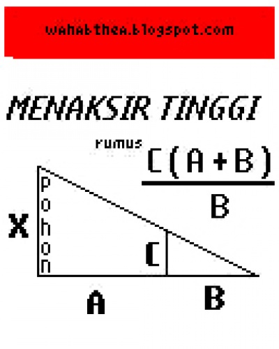 Menaksir tinggi